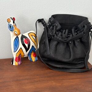 Alexander Wang Black Leather Shoulder Bag